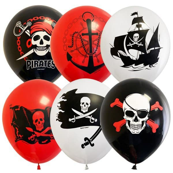Воздушные шары для детей "Пираты"