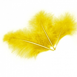 желтые перья