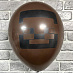 Воздушные шары на потолок Майнкрафт "Стив"№2 (Minecraft)