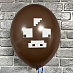 Воздушные шары на потолок Майнкрафт "Корова" (Minecraft)