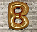 Фольгированные шары буквы английский алфавит "Буква B"