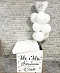 Коробка сюрприз с воздушными шарами на годовщину свадьбы