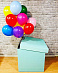 Коробка сюрприз с воздушными шарами № 35 Тиффани