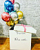 Коробка сюрприз с воздушными шарами № 21