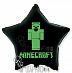 Фольгированные шары с рисунком "Майнкрафт" №4 (Minecraft)