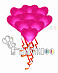 Светящиеся шары с гелием "Розовые сердца"