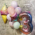 Композиция из шаров на День Рождения "Сет №30"