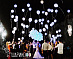 Светящиеся шары со светодиодами на свадьбу