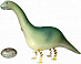 Ходячий воздушный шар "Динозавр с яйцом"