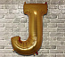 Фольгированные шары буквы английский алфавит "Буква J"