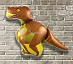 Фольгированный шар "Динозавр Велоцираптор"