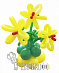 Воздушные шары цветы "Букет №5"