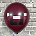 Воздушные шары на потолок Майнкрафт "Стив"№1 (Minecraft)
