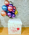 Коробка сюрприз с воздушными шарами № 36
