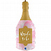 Воздушные шары с гелием на девичник "Бутылка Шампанского"