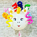 Воздушные шары с гелием "Большой шар Единорог"