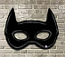 Фольгированный шар фигура "Бэтмен Маска чёрная"
