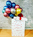Коробка сюрприз с воздушными шарами № 27