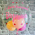 Гелиевые шары на день рождения "Большой шар с надписью и шарами внутри (80см)" №1