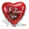 Фольгированные шары с рисунком "Я тебя люблю"