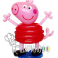 Фигура из воздушных шаров "Свинка Пеппа на подставке"