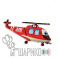 Фольгированный шар фигура "Спасательный Вертолет"