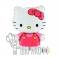 Фольгированный шар фигура "Hello Kitty" (Хелло Китти)  №2