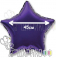 Фольгированные шары звезды малые "Фиолетовый" (VIOLET)
